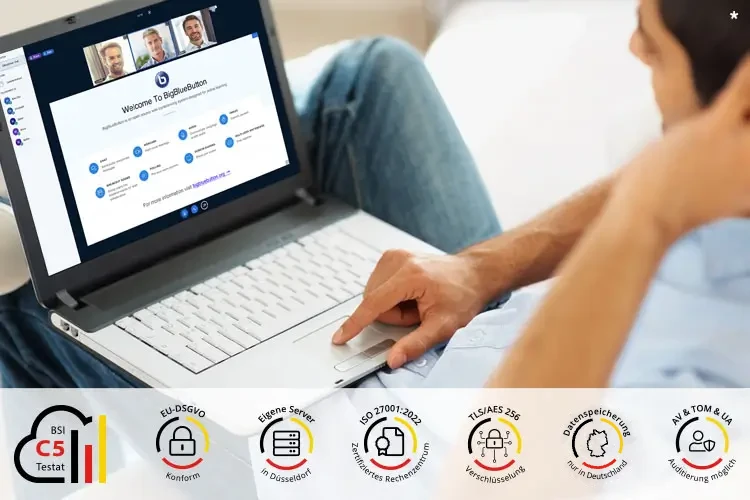 BigBlueButton* kostenlos nutzen – Hosting in Deutschland BigBlueButton* kostenlos nutzen – Hosting in Deutschland